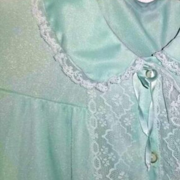 Gilbreath Vintage M Lace Womens Nightgown - Picture 2 of 12